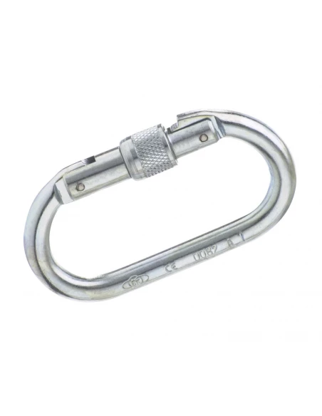 mousqueton a vis en acier