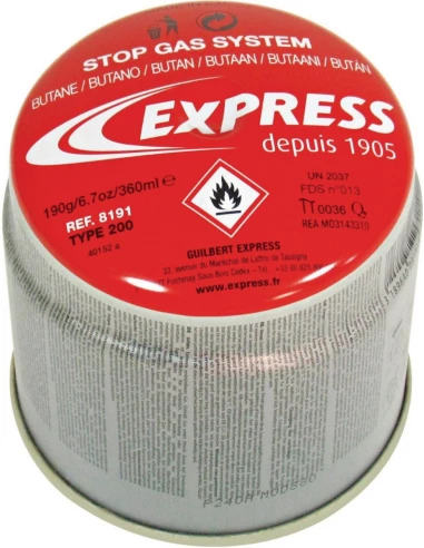 Cartouche gaz butane type c2008191 securisee v - 190 grspour lampe 8800 - 8900
