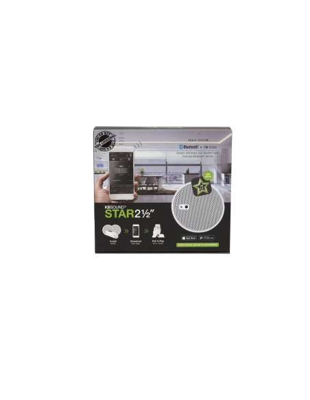 kbsound star 2,5 - h p blanc