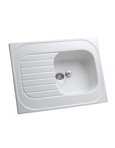 evier rodez 80x60 6930 blanc