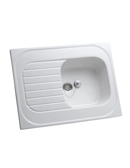 evier rodez 80x60 6930 blanc