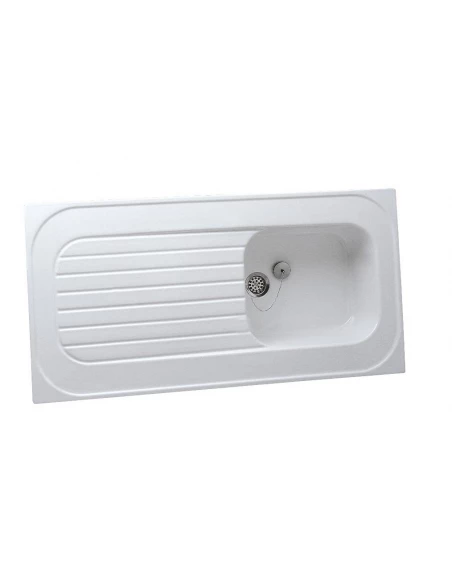 evier royat 120x60 6940 blanc