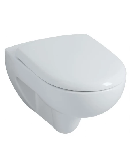 Pack cuvette WC suspendue Renova/Prima Rimfree - Abattant frein de chute Geberit 083983