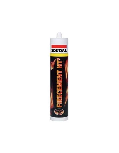 Mastic refractaire fire cement