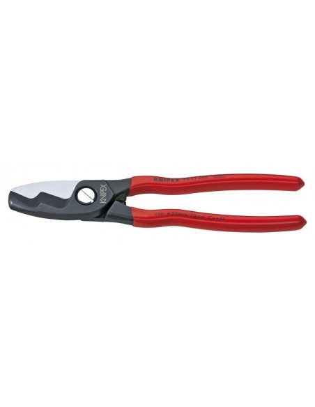 Ciseaux Coupe-Câble Knipex 200mm Coupe-câble double tranchant isolé - KNIPEX