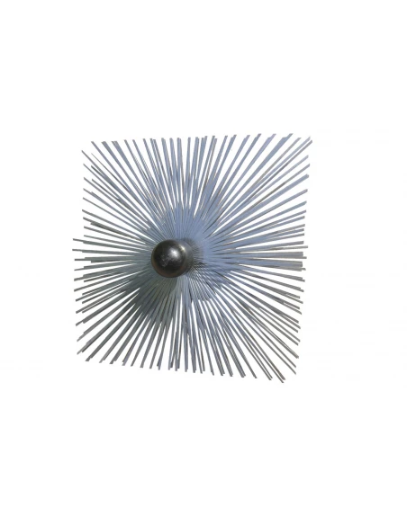 herisson acier carre 300mm