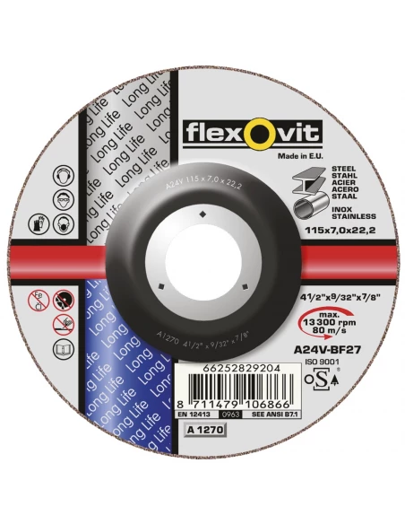 disque ebarber 125x6,4x22,2