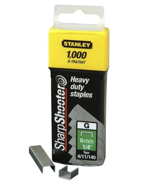 Boite 1000 Agrafes Type G (4/11/140) 12mm 1-Tra708t Stanley