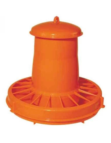 mangeoire volailles automatique debit reglable pvc 10,5l