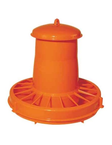 mangeoire volailles automatique debit reglable pvc 10,5l