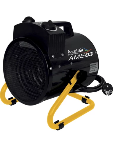 Axelair - Chauffage Atelier Mobile 3000 W Débit 354 M3/h Surface Traitée 30 M2 Ventilateur Hélicoïde - Mobilpro