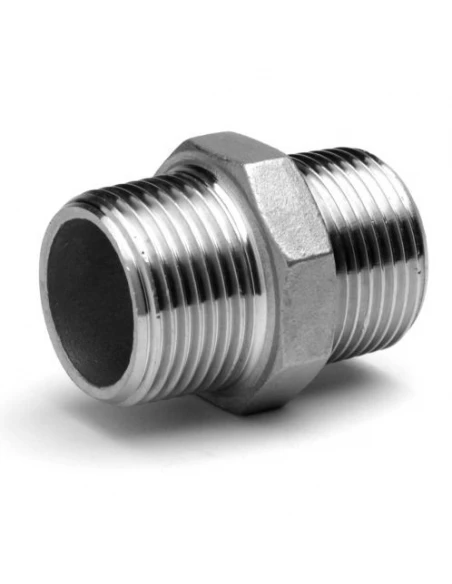 mamelon hexagonal inox d20/27