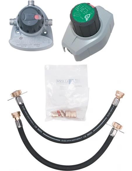 Kit inverseur détendeur Gaz butane bukit securite classe 1 - CLESSE