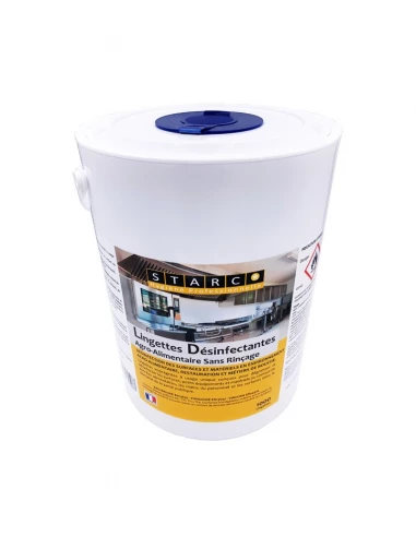 Lingettes Agro-Alimentaires Desinfectantes Virucides - 1000 Formats