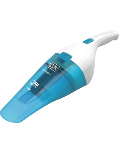 Dustbuster - Eau et Poussière - A Main - Rechargeable - 3,6 V - Autonomie 9 min - Bleu - BLACK & DECKER