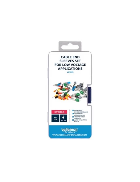 assortiment d'embouts de câblage pour applications à basse tension