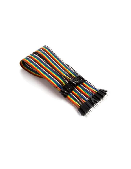 câble de liaison 40 broches 30 cm mâle vers femelle (câble plat)