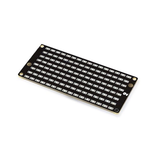 panneau matrice led 8x16 i²c pour arduino® - bleu