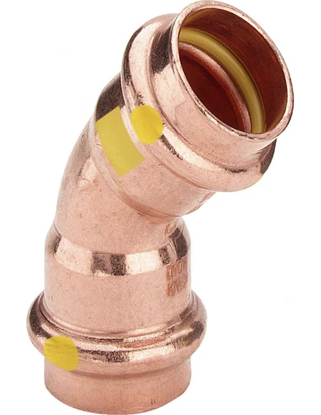 coude cu sert 45° f/m16 gaz