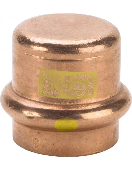Bouchon cuivre à sertir Profipress G Femelle 18mm - Viega