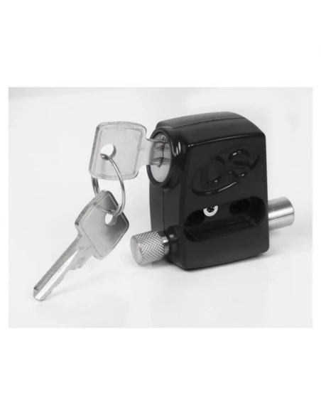 verrou de coulissant s'hestia-noir ral 9005