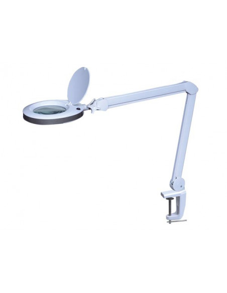 lampe-loupe led 8 dioptries - 8 w - 60 leds - blanc