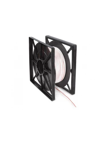 câble haut-parleur - blanc - 2 x 0.75 mm² - 100 m