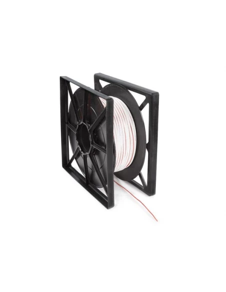 câble haut-parleur - blanc - 2 x 0.75 mm² - 100 m