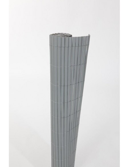canisse plastic'eco simple face gris 1,50 m x 3 m