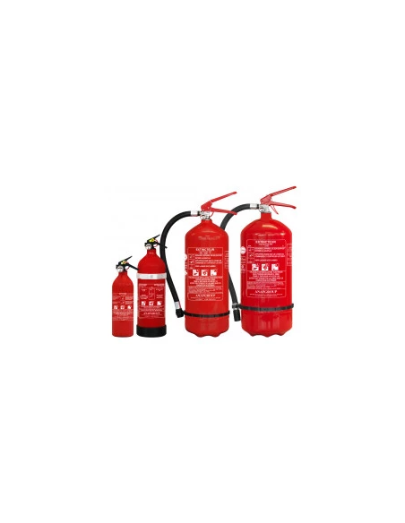 extincteur poudre (feux a - b - c) désignation extincteur 2kgdimensions ø108 x h.378 mmfeux 13a 89b c