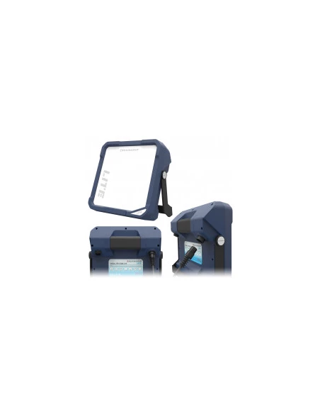 projecteur de chantier rechargeable 'vega lite c+r' caractéristiques vega lite c+r - 2500 lumensalimentation batterie li-ion 11,