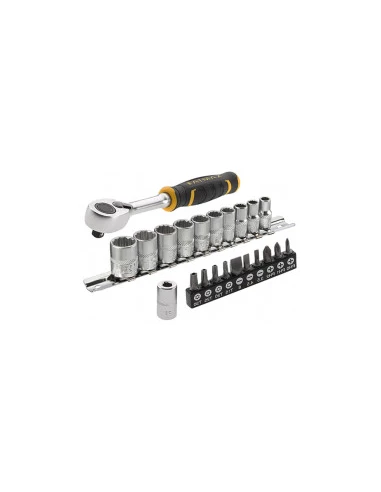 cliquet 1/4' fatmax 120 dents + douilles et embouts désignation cliquet 1/4' fatmax 120 dents + accessoires