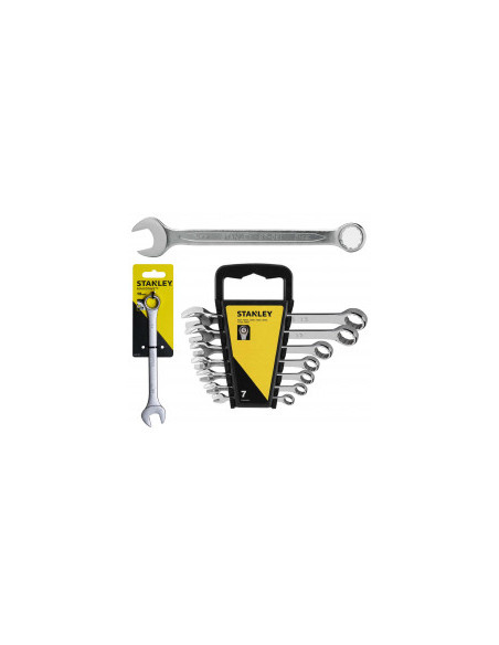 cles mixtes maxidrive réf. dimensions 7 clés : 8 / 10 / 12 / 13 / 14 / 17 / 19 mm