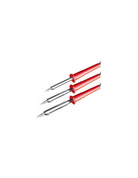 fers a souder electriques puissance panne panne pointue - tige ø 4 mm - longueur 70 mm