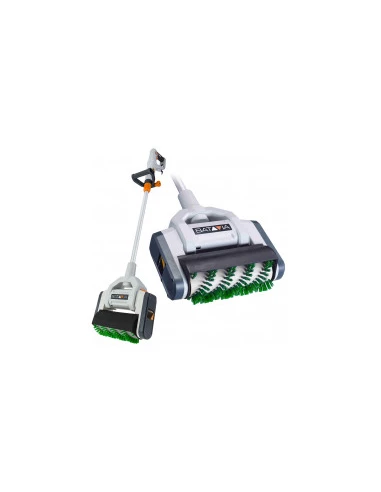 Brosse rotative seule pour appareil electrique - brosse noire - nettoyage fortlarg