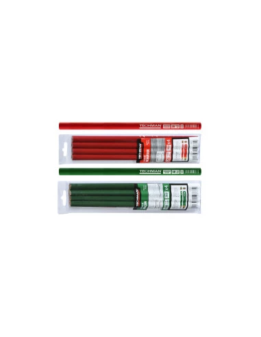 crayons de macon et de charpentier 30 cm par 4 crayons longueur 300 mm