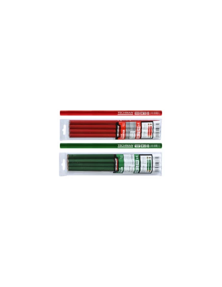 crayons de macon et de charpentier 30 cm par 4 crayons longueur 300 mm