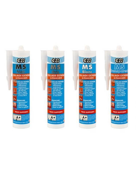 Colle mastic neutre ms noir