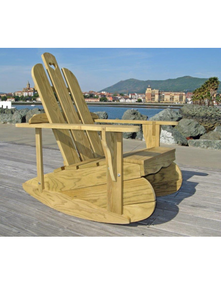 Kit Gabarit DIY de fabrication d'une chaise Rocking-chair