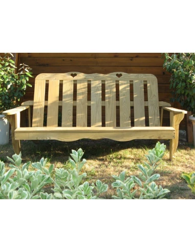 Kit Gabarit DIY de fabrication d'un Banc de jardin 2 places