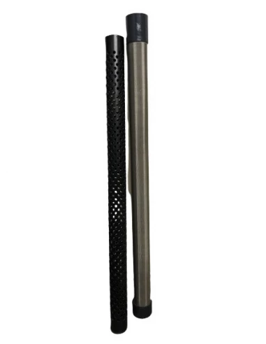 Crépine INOX anti-sable pour puit foré hauteur 100cm diamêtre 63mm