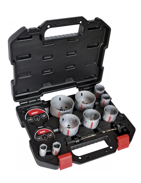 scie trepan hss coffret 11p