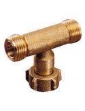 014111 raccord en te pour 2 bouteilles butane propane