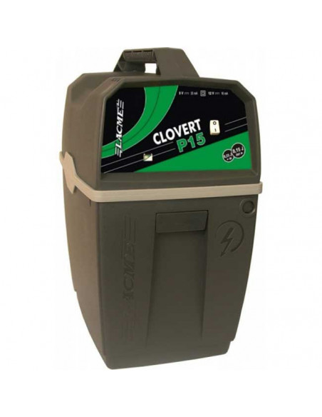 Electrificateur Clovert P15, Pile 9v Ou Batterie 12v