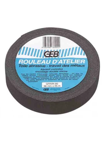 rouleau d'atelier grain 80
