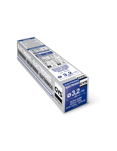 electrode rutile acier - ø3.2 - etui de 165