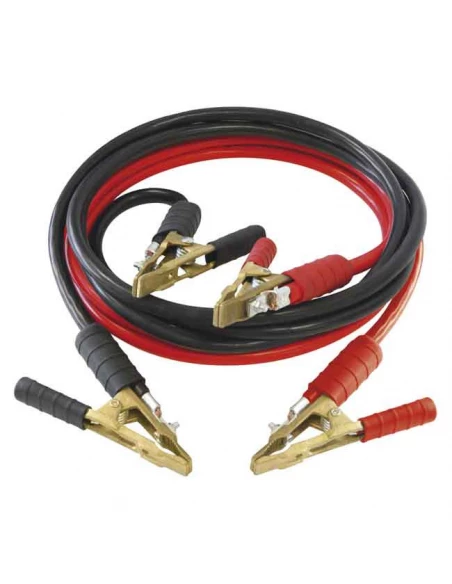 cable de demarrage 1000a - 2 x 4.5m - ø50mm² - pinces laiton
