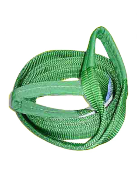 elingue plate verte 2 boucles 3m 2t