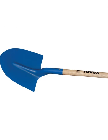 Pelle ronde col de cygne 29 cm manche bois - REVEX