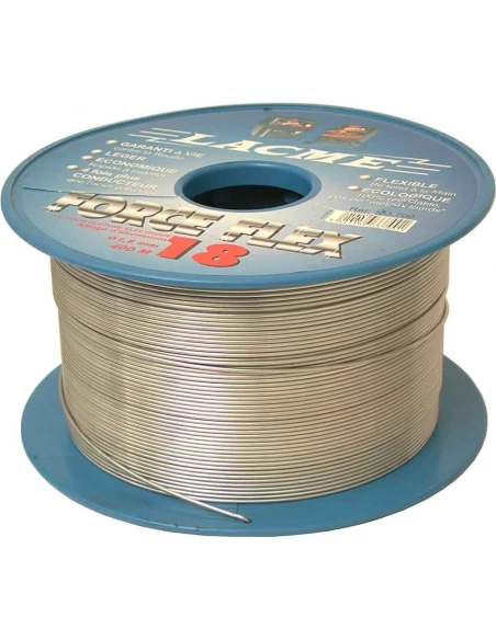 Conducteur forceflex 18-400, en alliage d'aluminium, ø 1,8mm - LACME